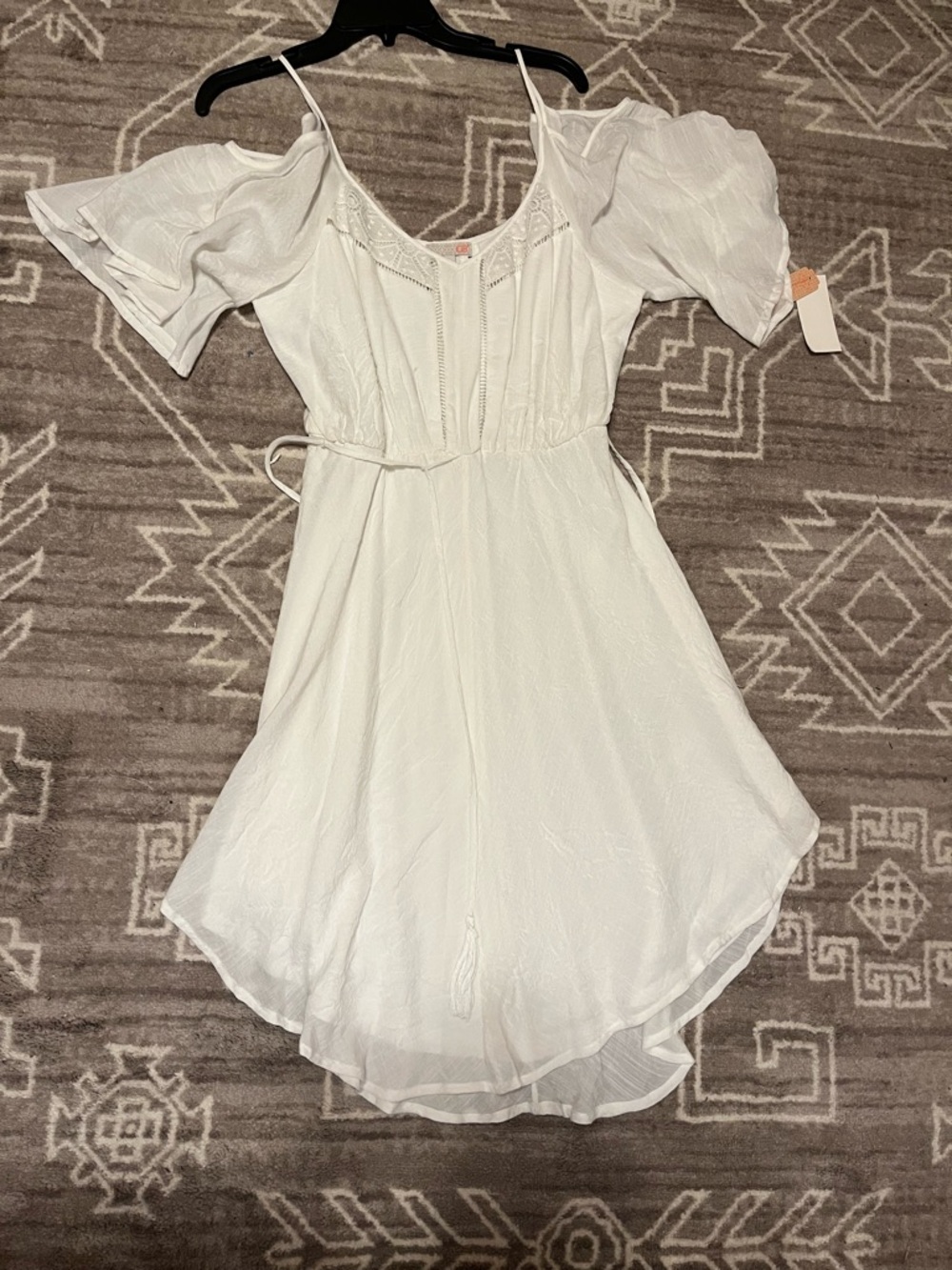 Off Shoulder Peasant Dress